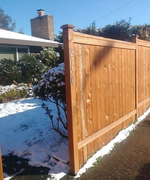 Fence project in Ballard
